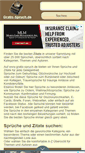 Mobile Screenshot of gratis-spruch.de